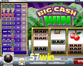 Interface do App 57win